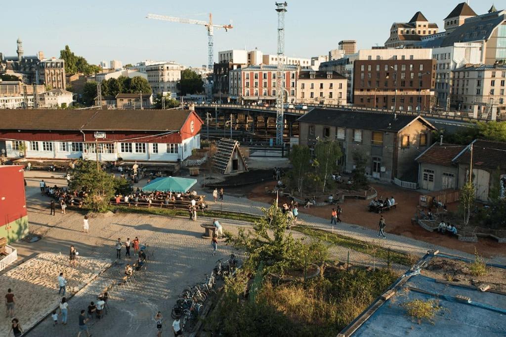 Charming & Cocooning Flat - Canal De L'Ourq Пантен Екстериор снимка