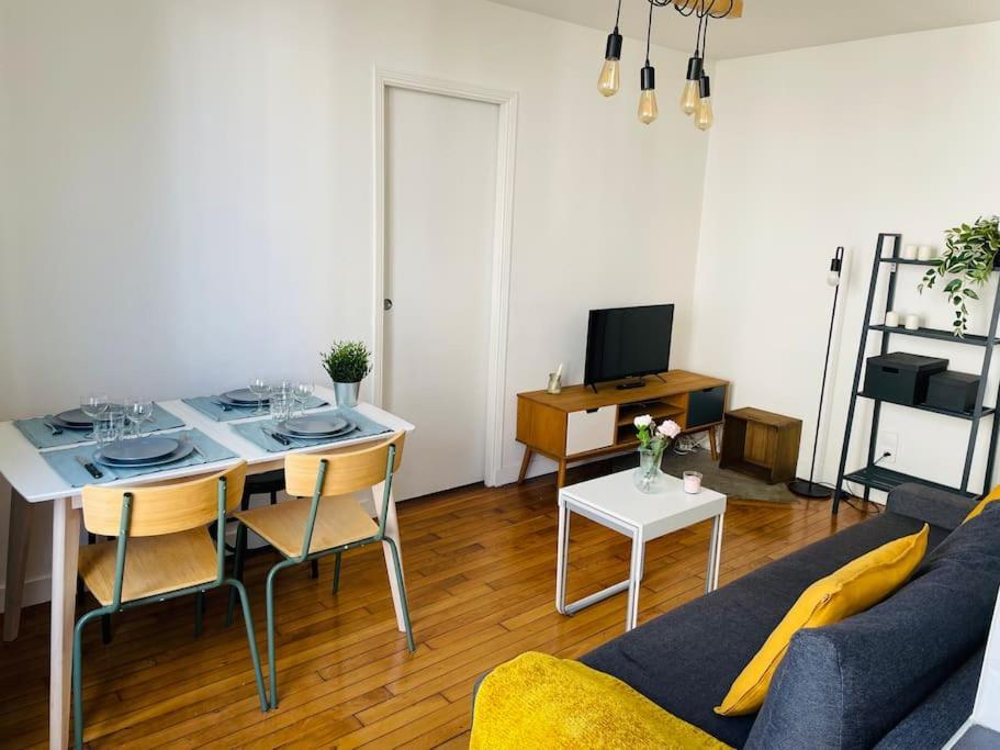 Charming & Cocooning Flat - Canal De L'Ourq Пантен Екстериор снимка