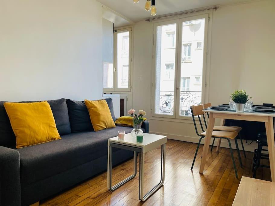 Charming & Cocooning Flat - Canal De L'Ourq Пантен Екстериор снимка